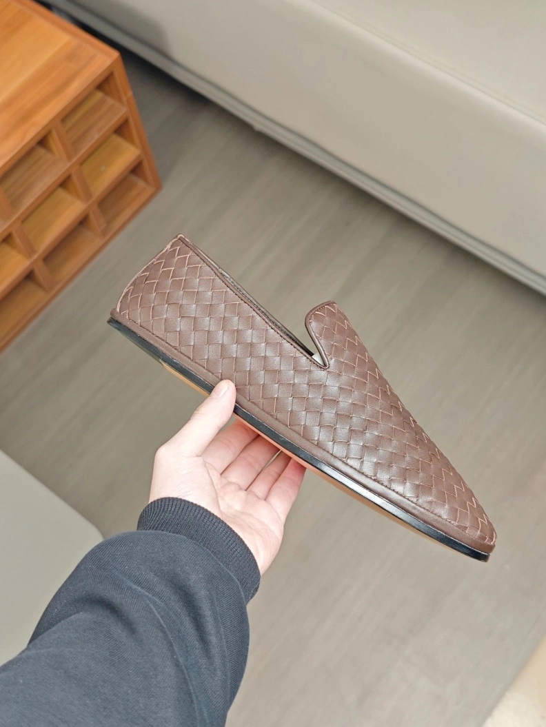 Compact Bxttxga Vxnxta Leather Shoes 112481