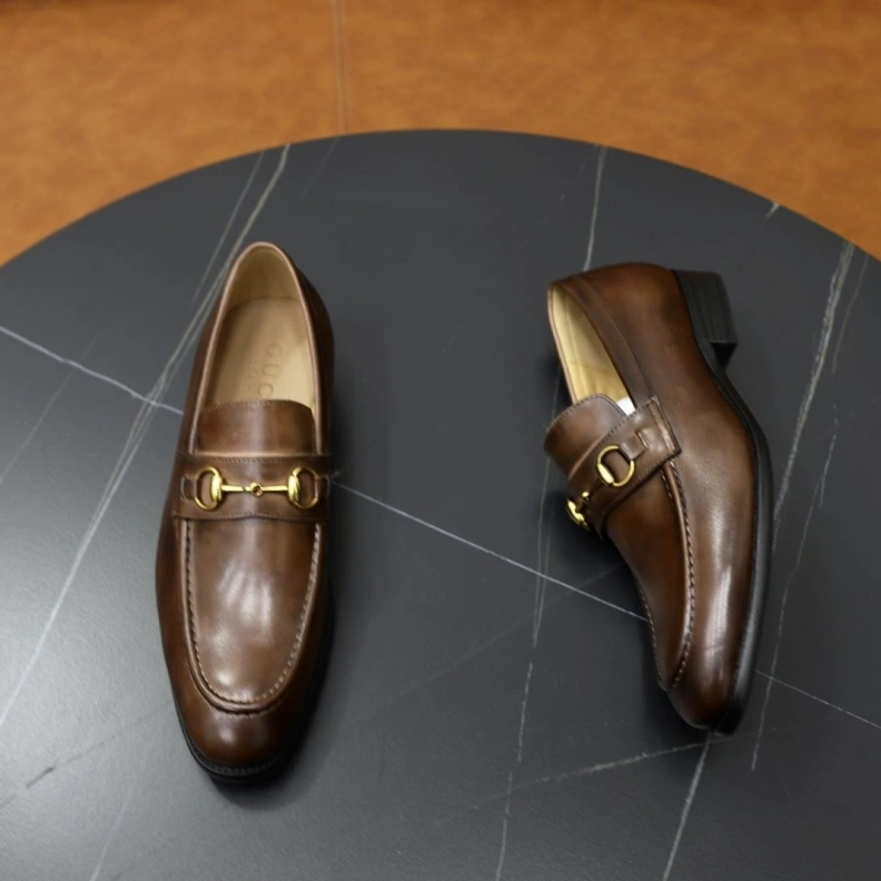 Soft Gxccx Leather Shoes 156271