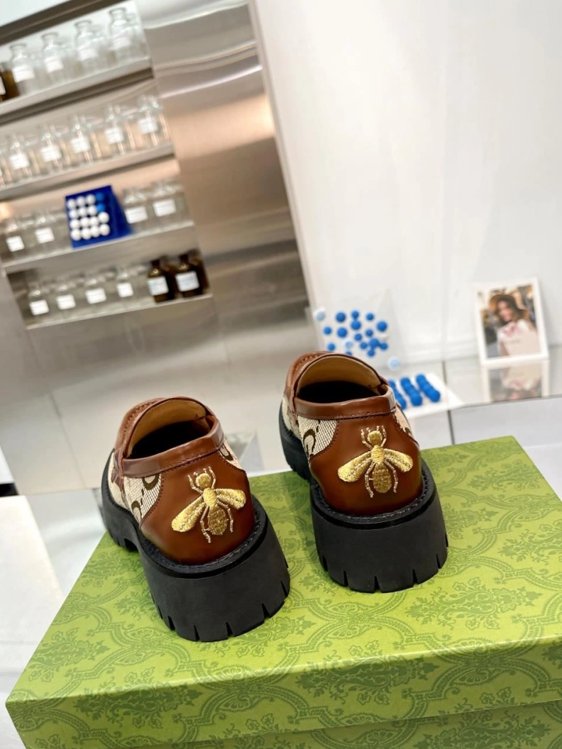 Gxccx Leather Shoes Fashionable 156272