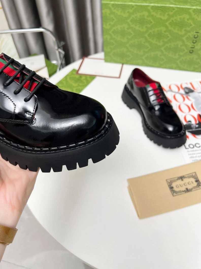 Gxccx Leather Shoes Fashionable 156274