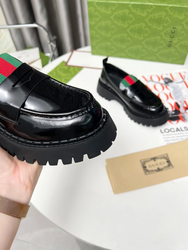 Functional Gxccx Leather Shoes 156273