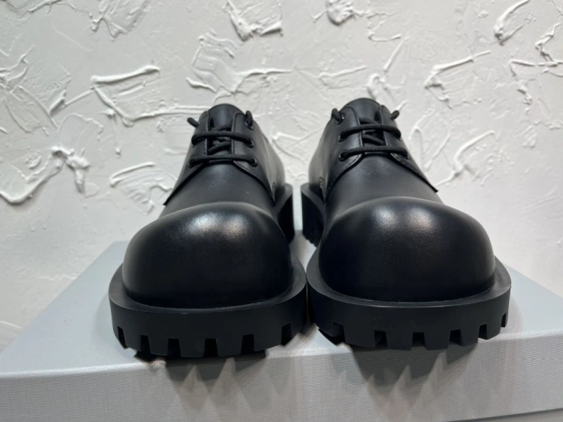 Bxlxnciaga Leather Shoes Flexible 109298
