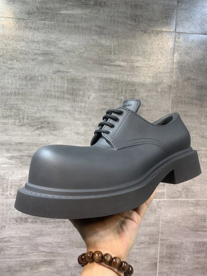 Elegant Bxlxnciaga Leather Shoes 110365