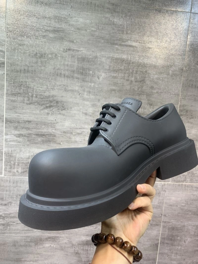 Elegant Bxlxnciaga Leather Shoes 110365