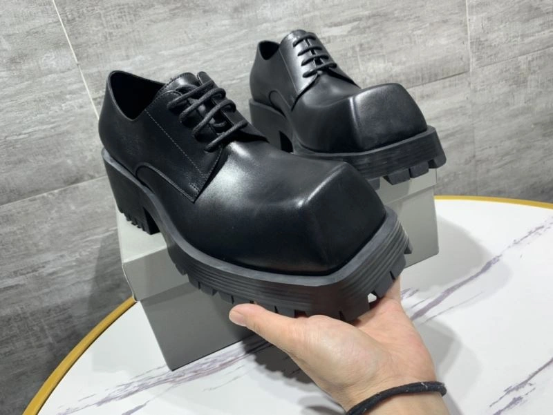 Bxlxnciaga Leather Shoes Popular 110364