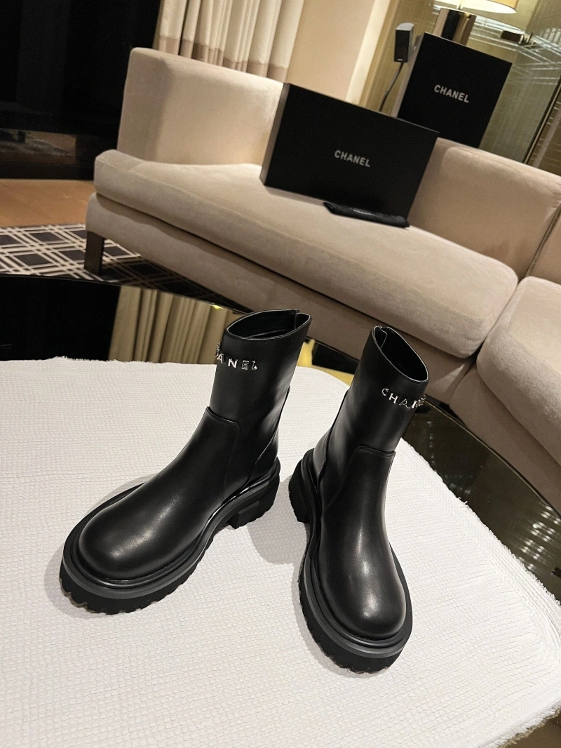 Sleek Chxnxl Boots 127814