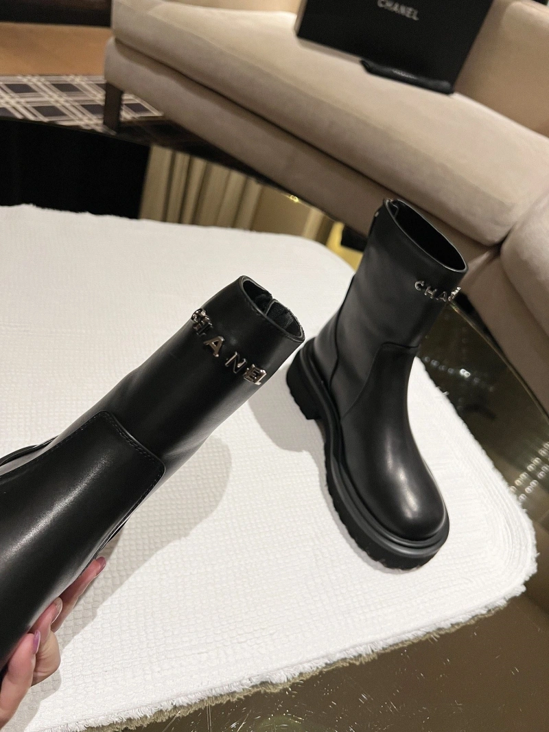Sleek Chxnxl Boots 127814