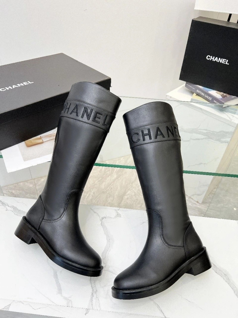 Sleek Chxnxl Boots 127804