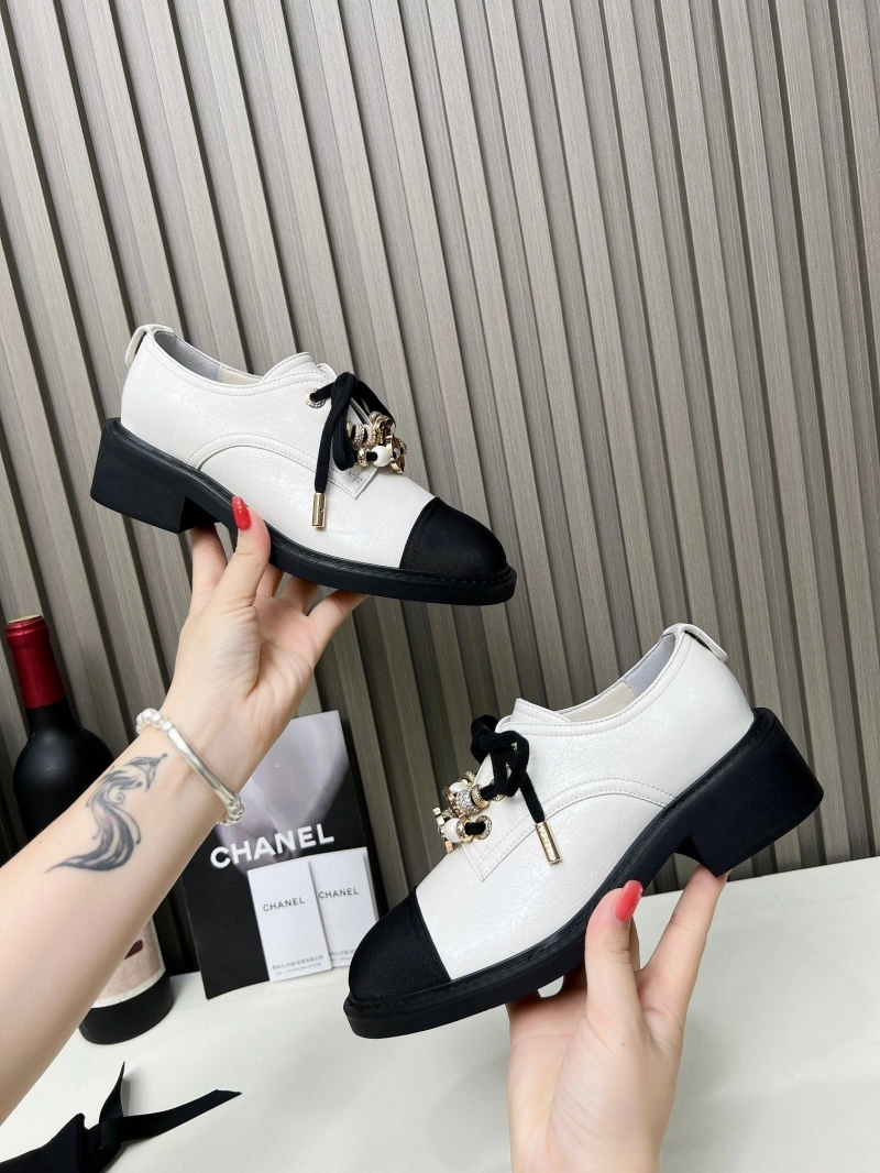 Versatile Chxnxl Leather Shoes 127505