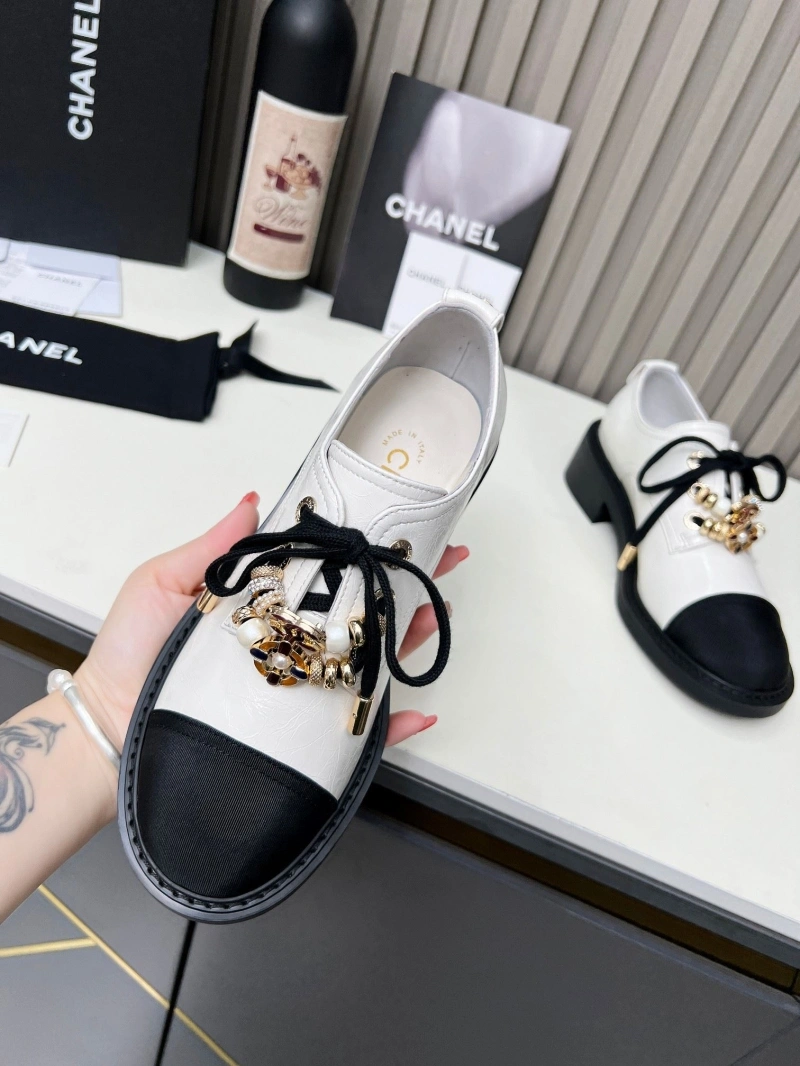 Versatile Chxnxl Leather Shoes 127505