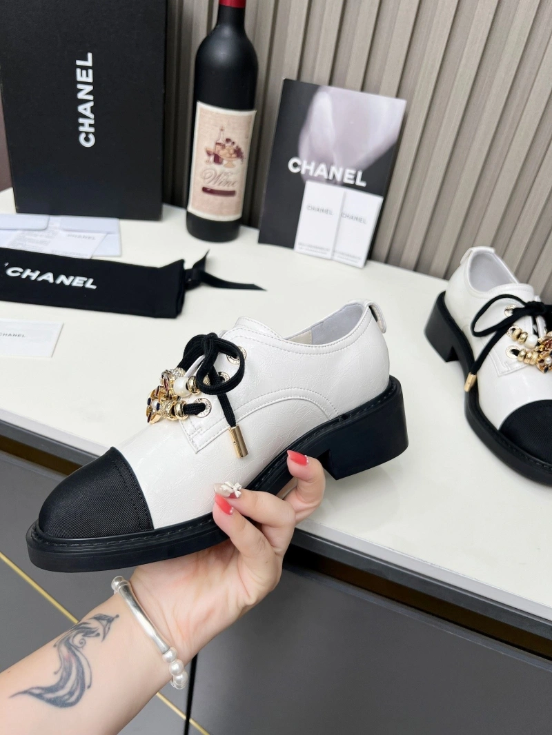 Versatile Chxnxl Leather Shoes 127505