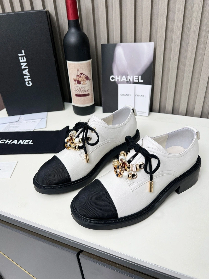 Versatile Chxnxl Leather Shoes 127505