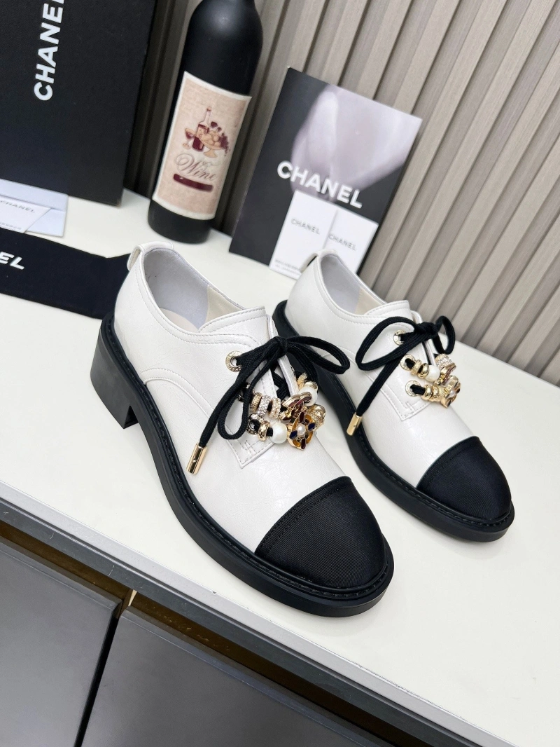 Versatile Chxnxl Leather Shoes 127505