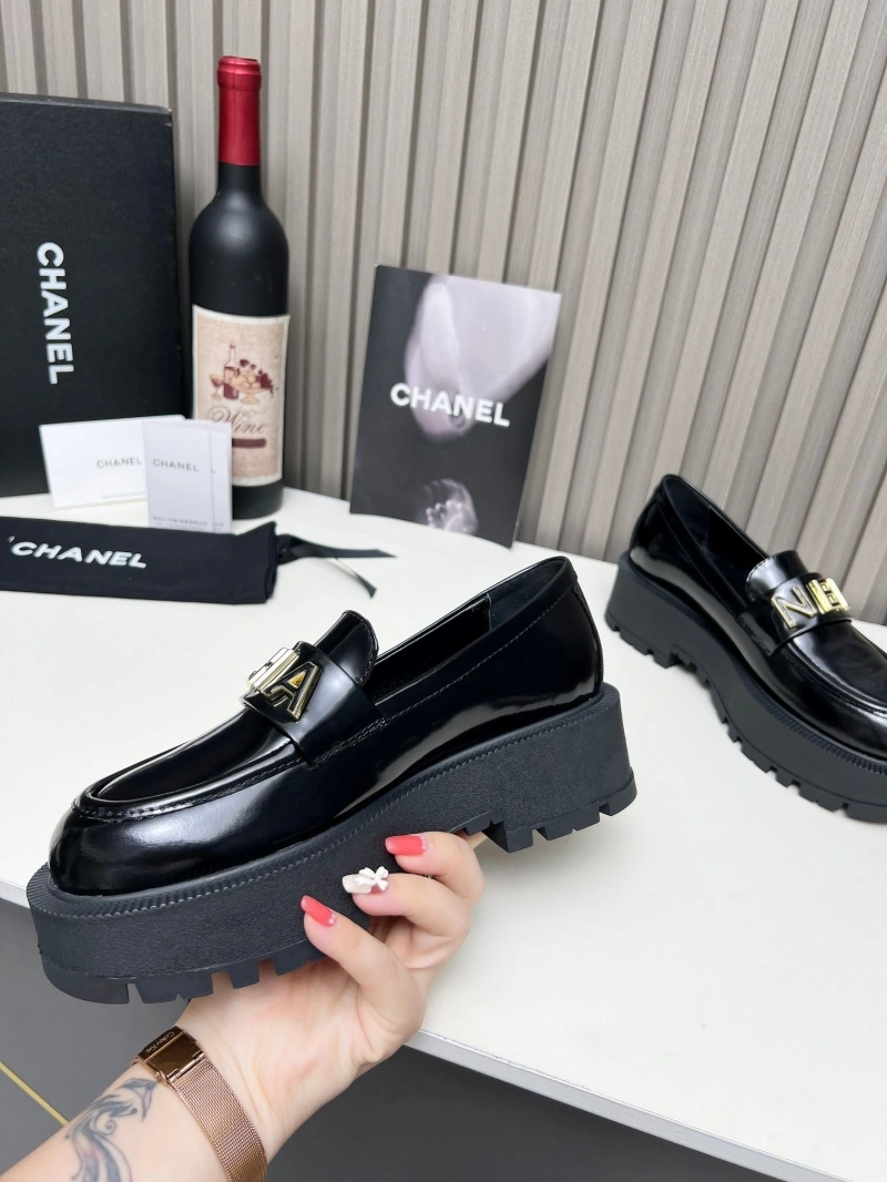 Chxnxl Leather Shoes Fashionable 127493