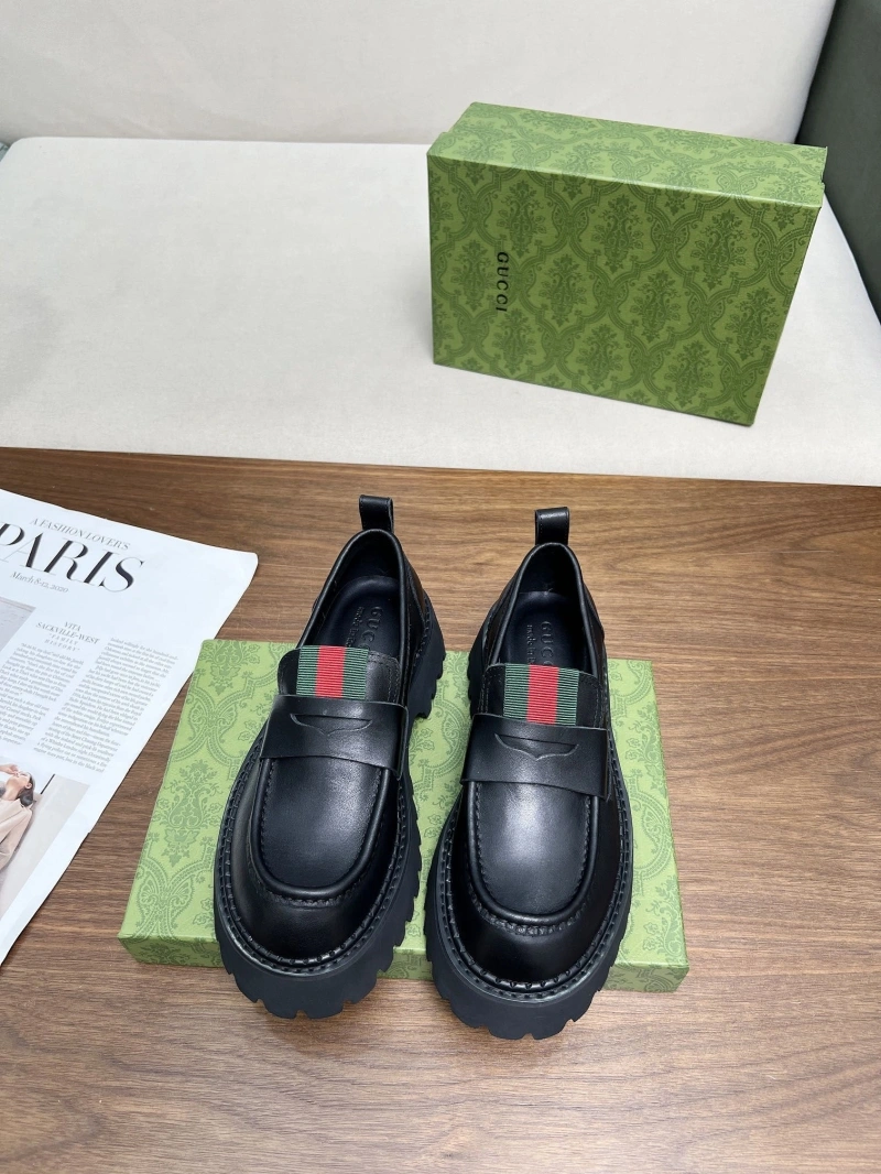 Timeless Gxccx Leather Shoes 161825