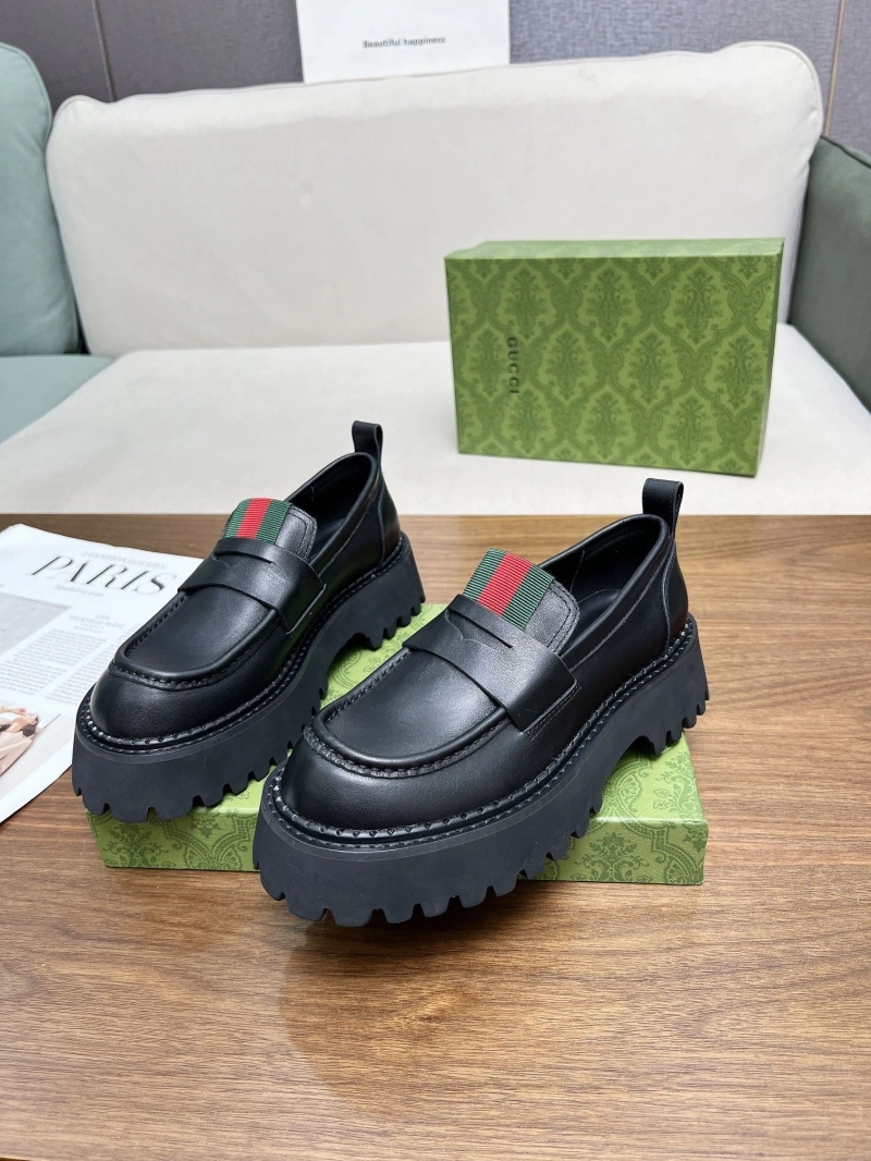 Timeless Gxccx Leather Shoes 161825