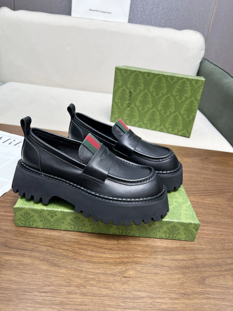 Timeless Gxccx Leather Shoes 161825