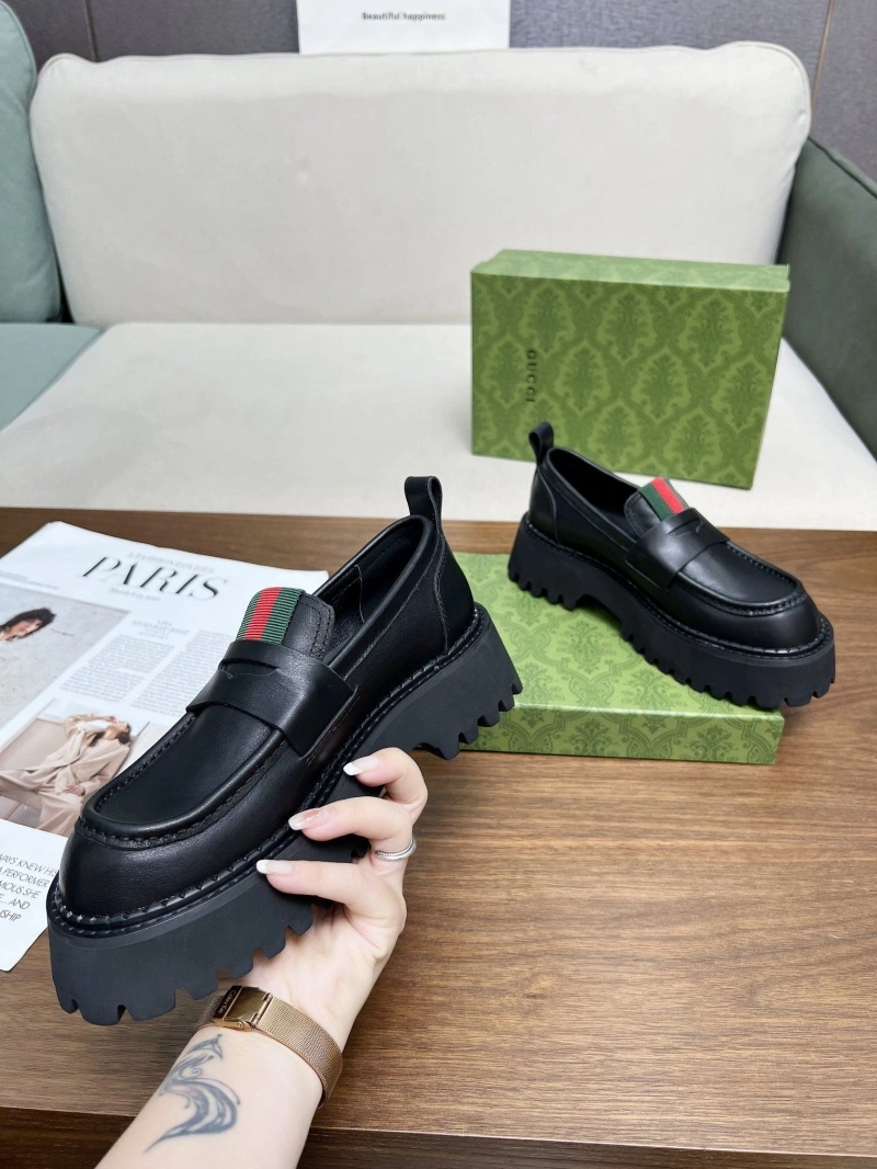 Timeless Gxccx Leather Shoes 161825