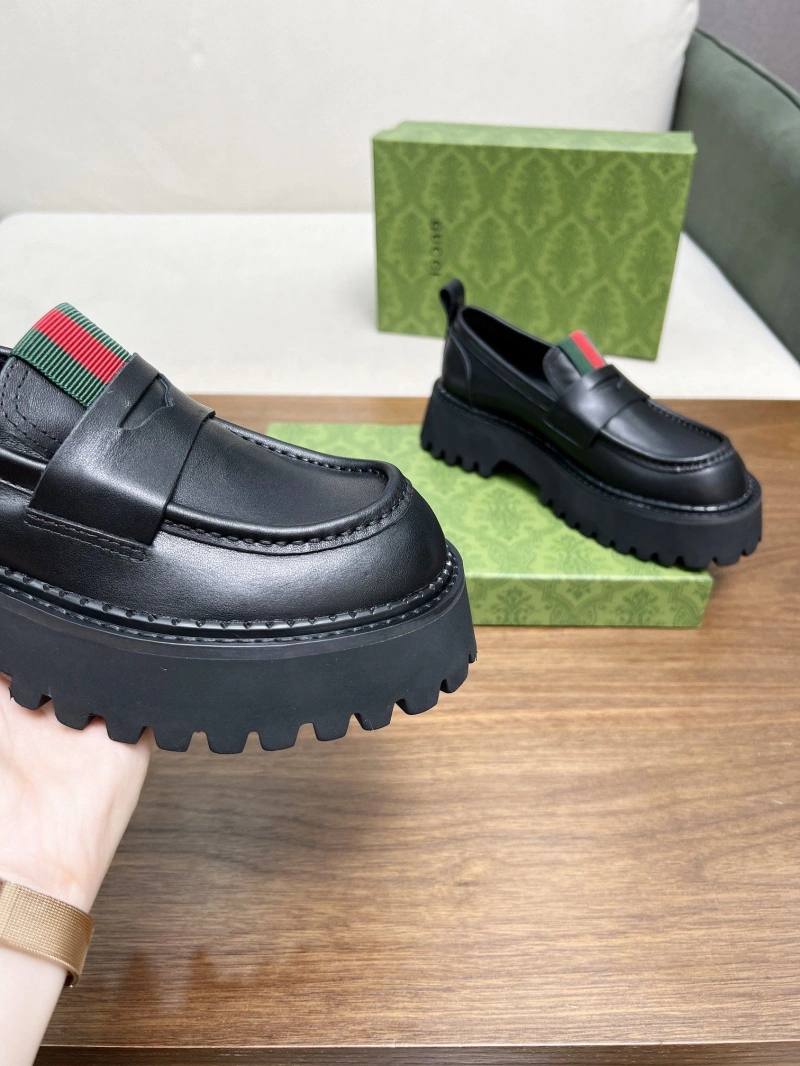Timeless Gxccx Leather Shoes 161825