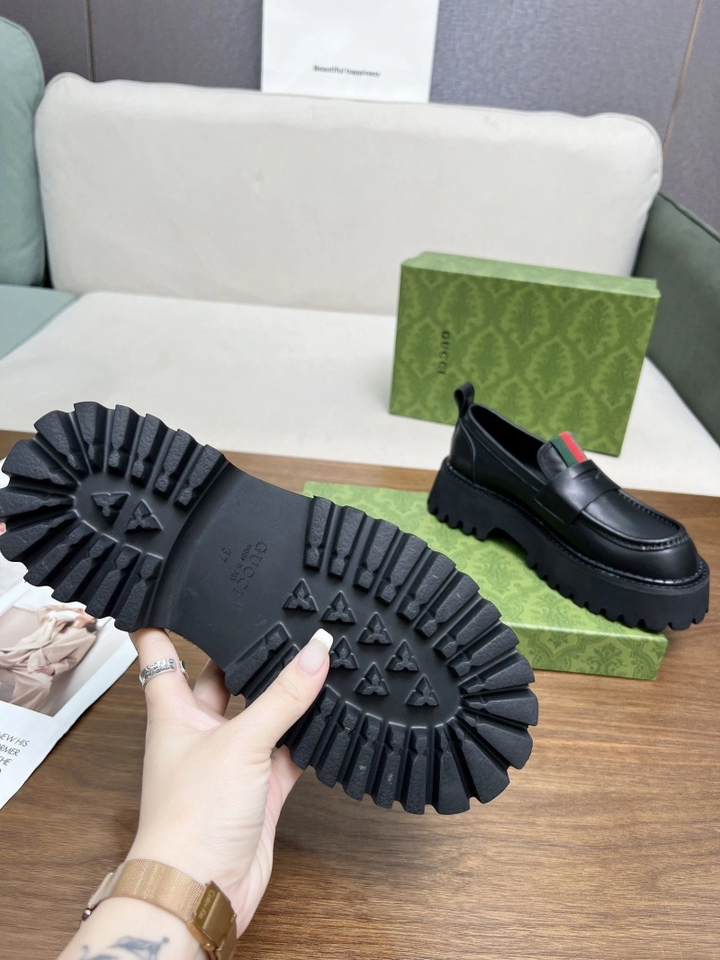 Timeless Gxccx Leather Shoes 161825