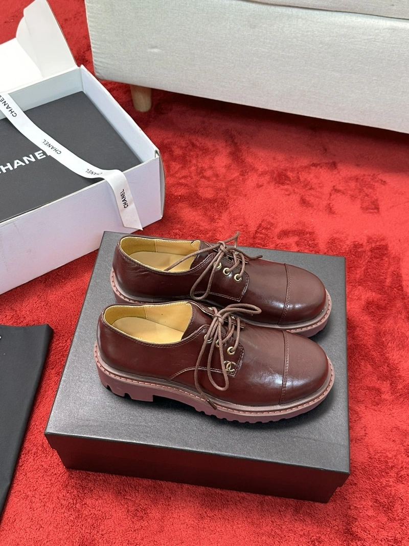 Versatile Chxnxl Leather Shoes 127476