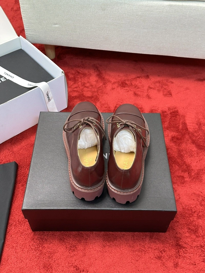 Versatile Chxnxl Leather Shoes 127476