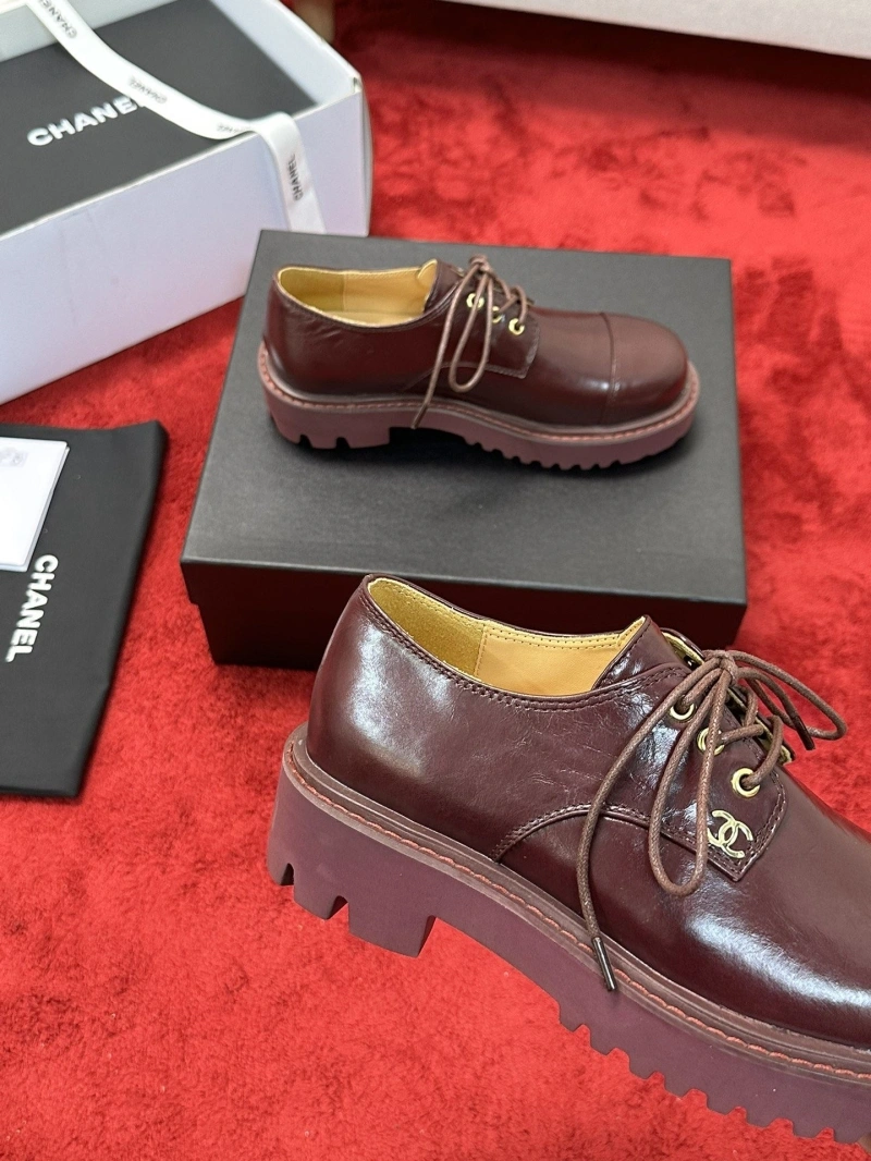 Versatile Chxnxl Leather Shoes 127476