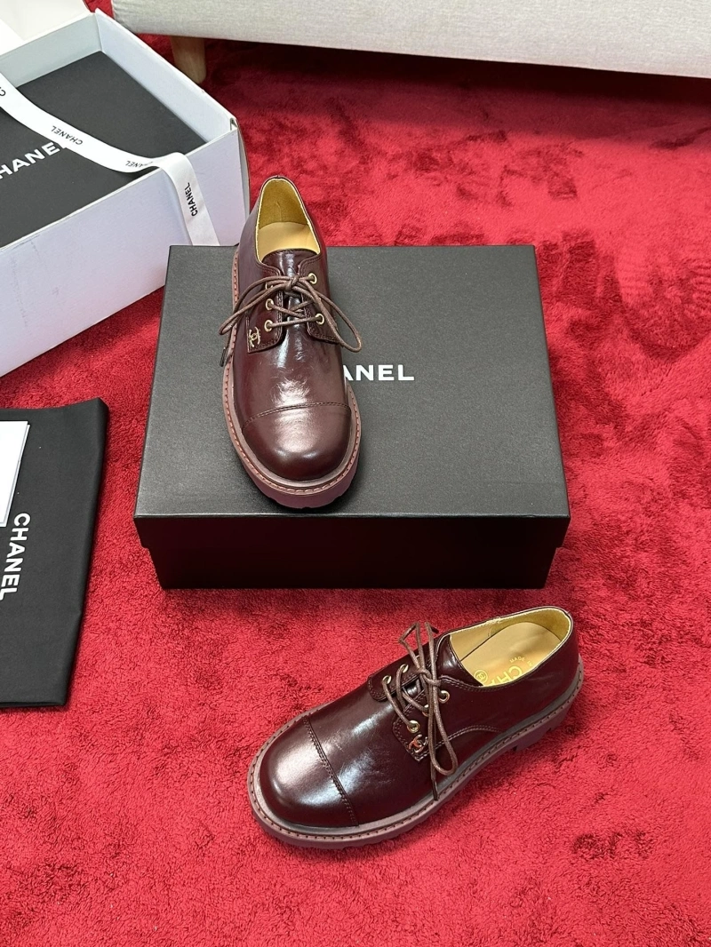 Versatile Chxnxl Leather Shoes 127476