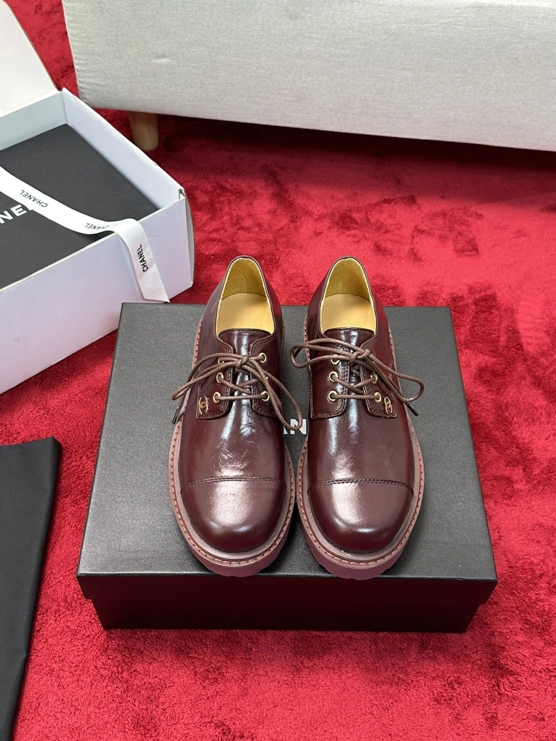 Versatile Chxnxl Leather Shoes 127476