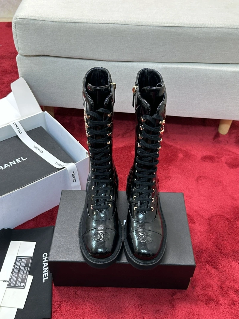 Sleek Chxnxl Boots 127705