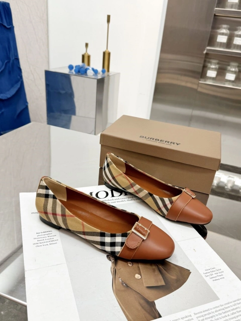 Sophisticated Bxrbxrry Flat Shoes 115261