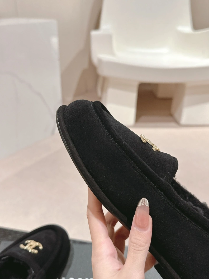 Bright Chxnxl Leather Shoes 118426