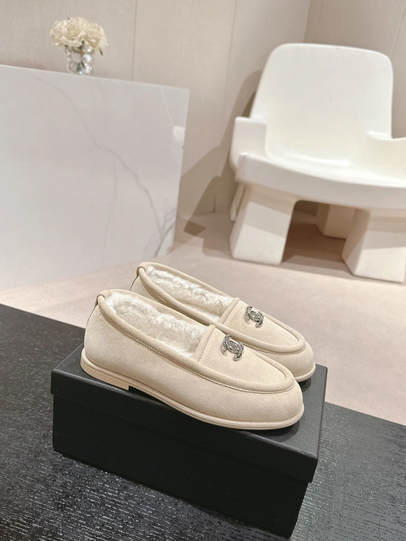 Trendy Chxnxl Leather Shoes 118423
