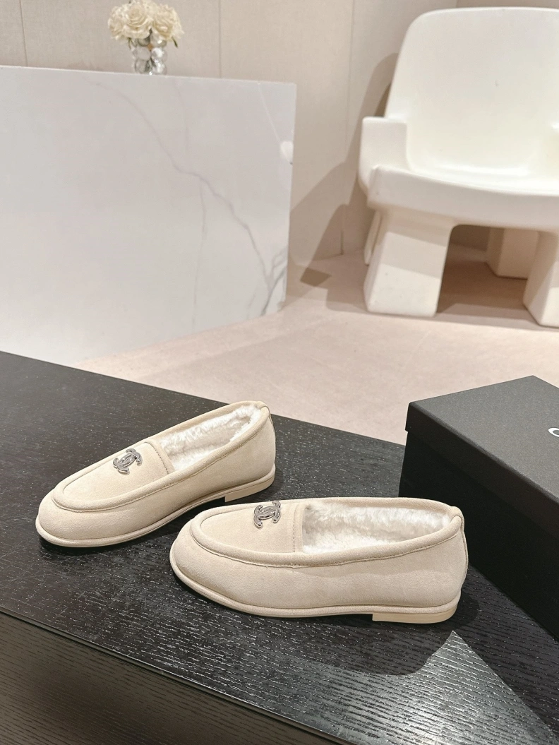 Trendy Chxnxl Leather Shoes 118423