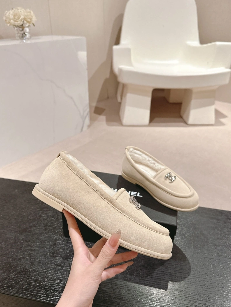Trendy Chxnxl Leather Shoes 118423