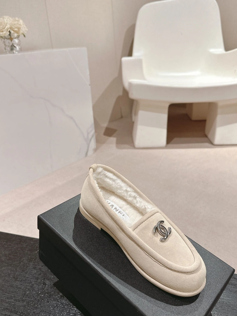 Trendy Chxnxl Leather Shoes 118423
