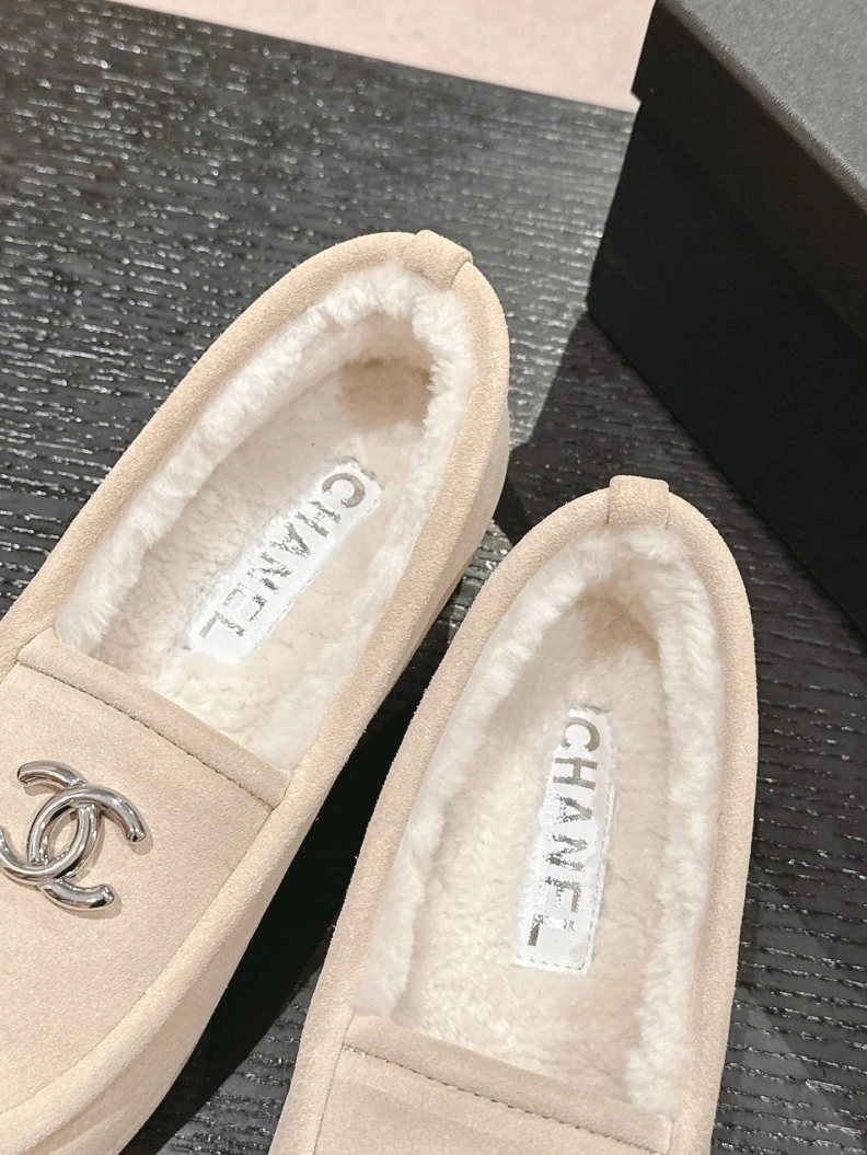 Trendy Chxnxl Leather Shoes 118423