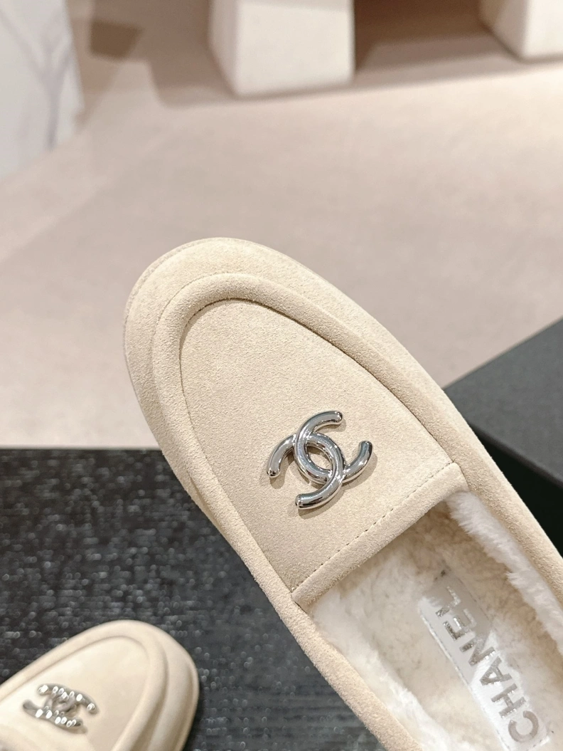 Trendy Chxnxl Leather Shoes 118423