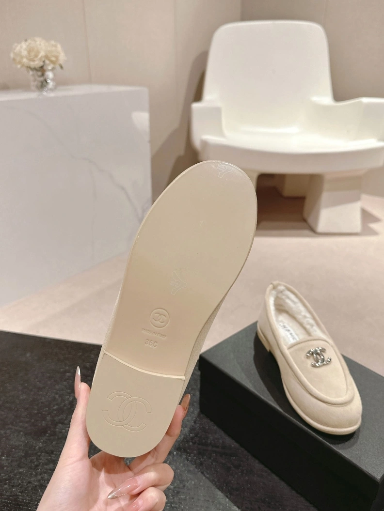 Trendy Chxnxl Leather Shoes 118423