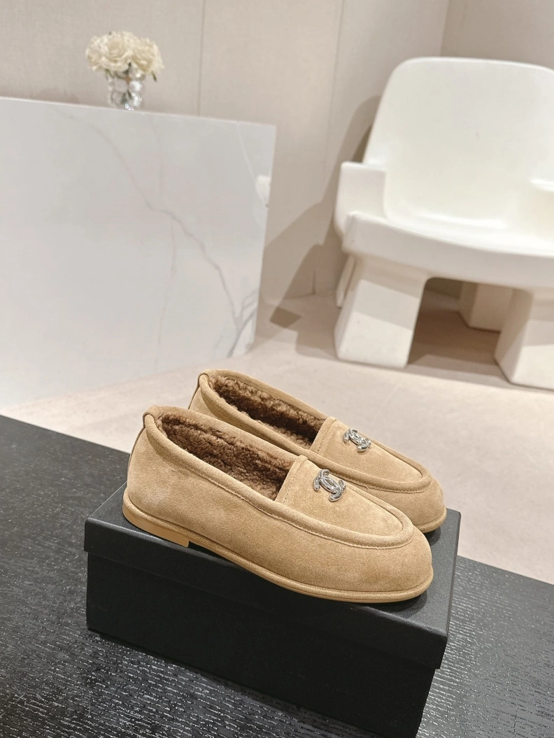 Trendy Chxnxl Leather Shoes 118430