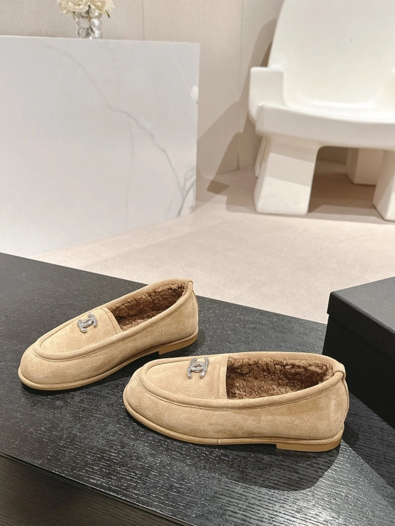 Trendy Chxnxl Leather Shoes 118430
