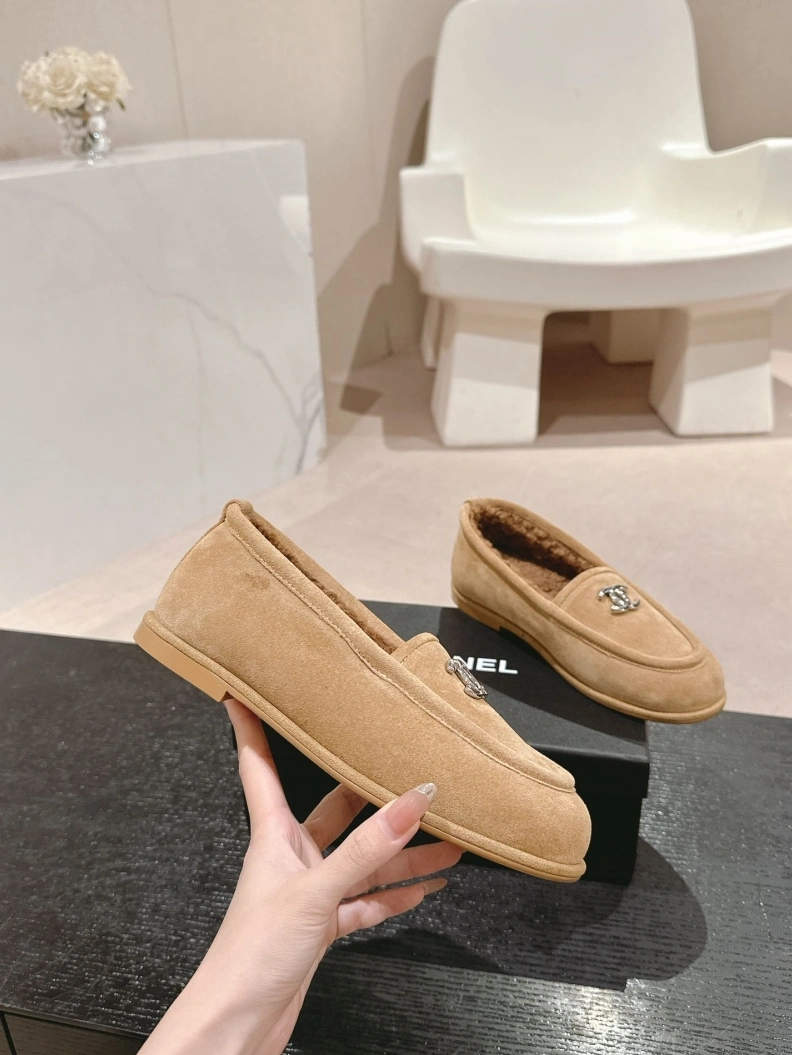 Trendy Chxnxl Leather Shoes 118430