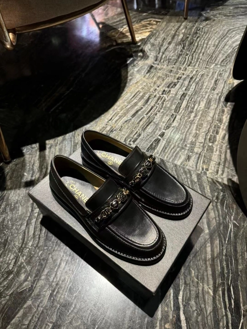 Chxnxl Leather Shoes Practical 118419