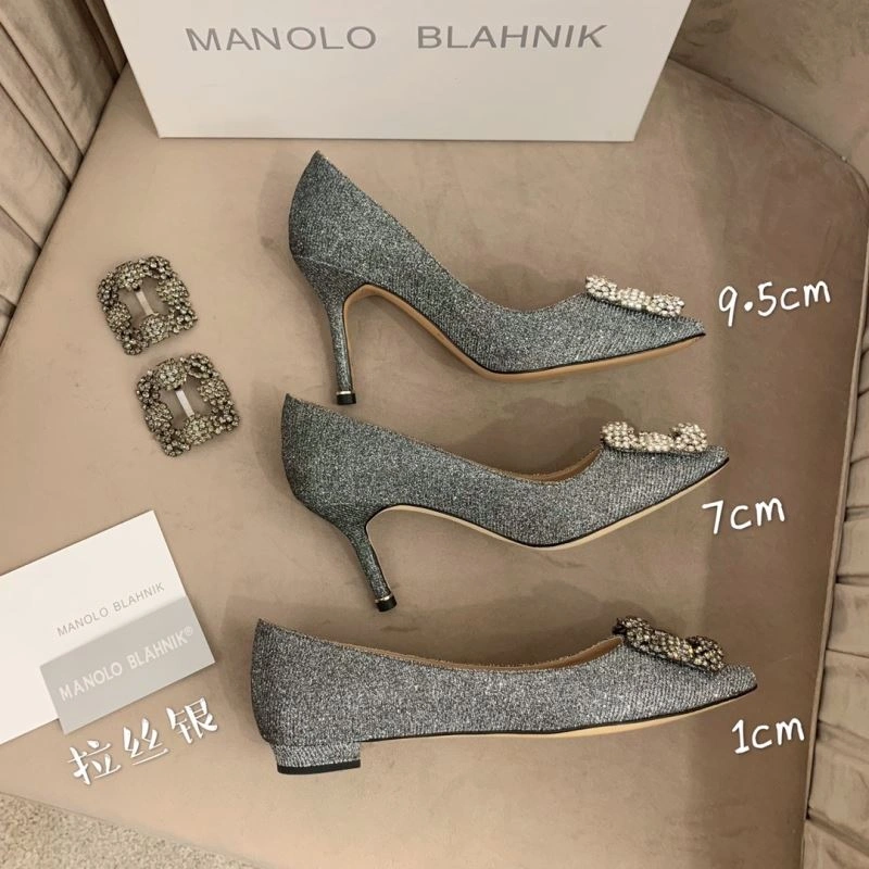 Compact Mxnxlo Blxhnxk High Heels 193457