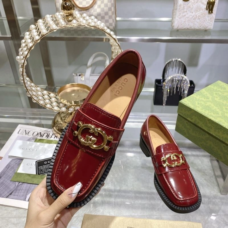 Reliable Gxccx Leather Shoes 166701