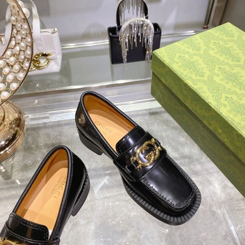 Fashionable Gxccx Leather Shoes 166700