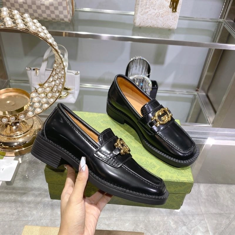 Fashionable Gxccx Leather Shoes 166700