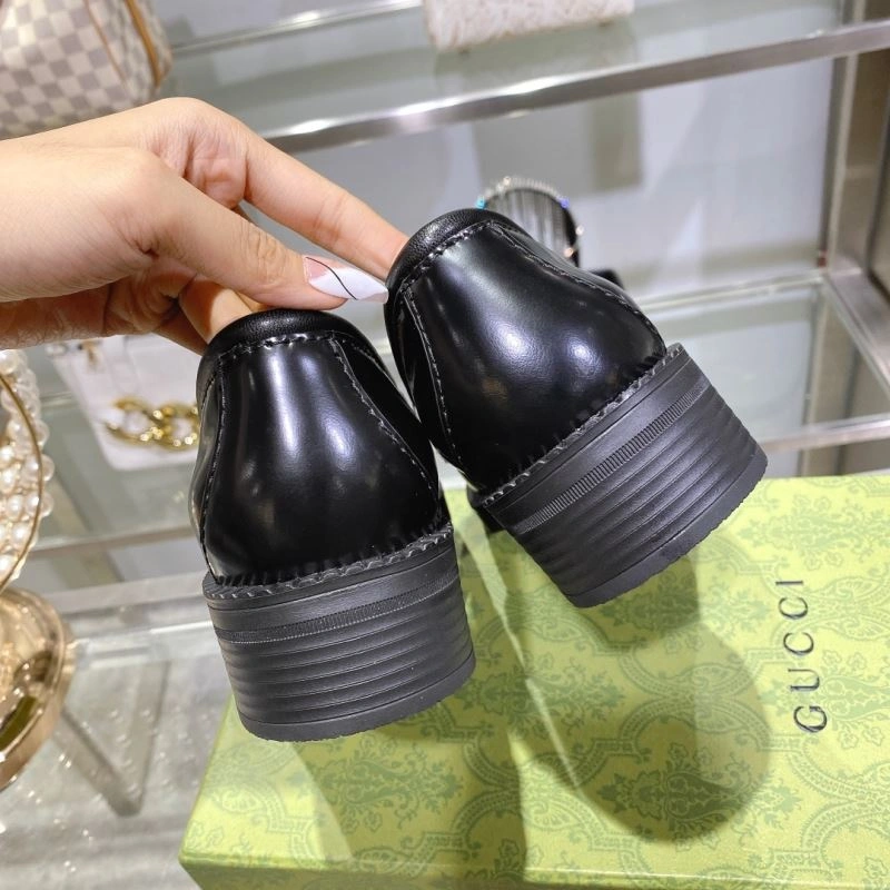 Fashionable Gxccx Leather Shoes 166700