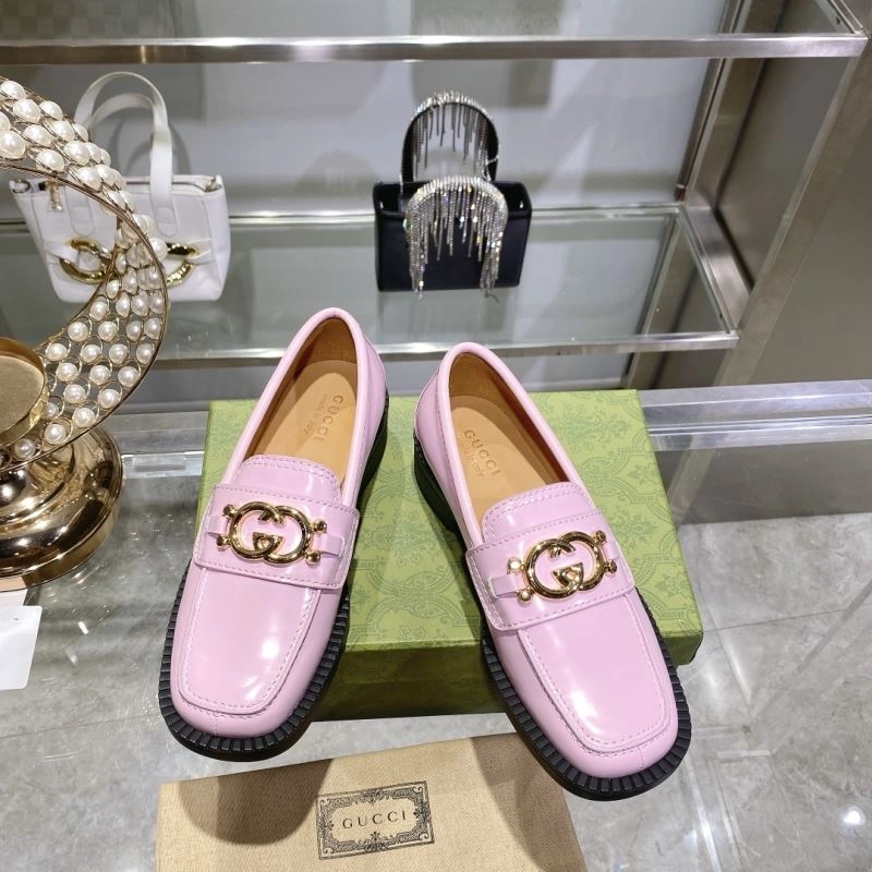 Trendsetting Gxccx Leather Shoes 166699