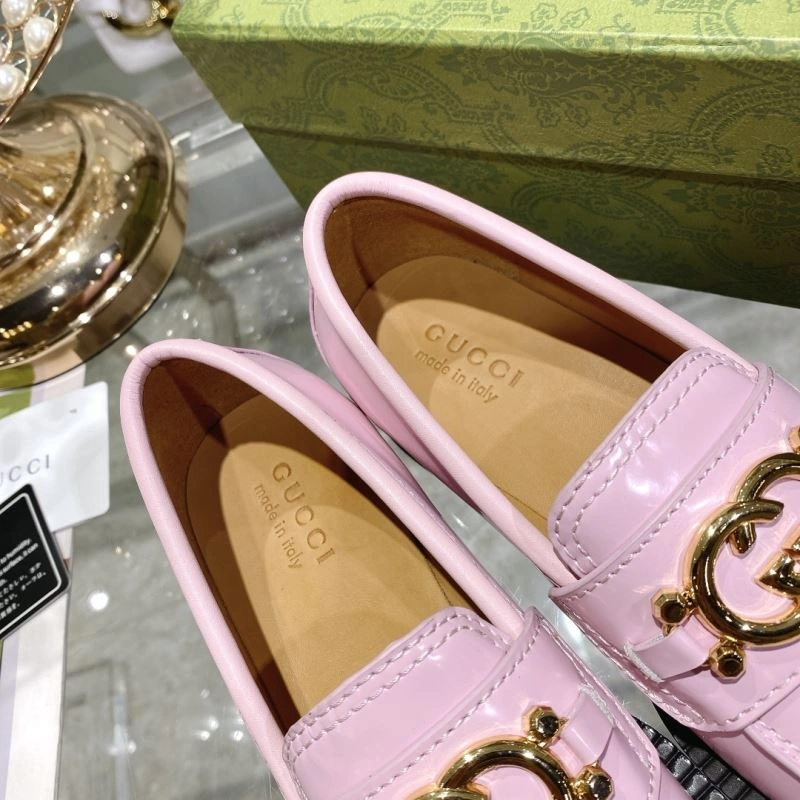 Trendsetting Gxccx Leather Shoes 166699